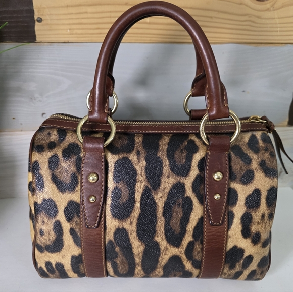 Dolce & Gabbana Leopard Print Boston Bag - Picture 8 of 16